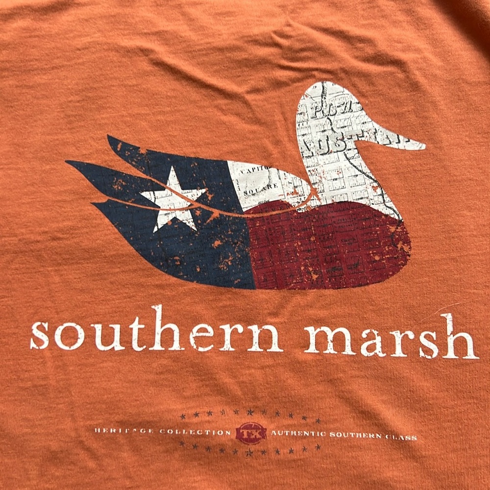 Southern Marsh, Long sleeve Tee, Size Medium